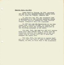 Section 10 - Express Trail Car [602] Notes